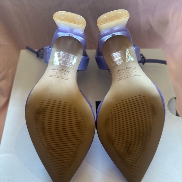 Aldo Lavender Strappy Heels - Picture 8 of 8